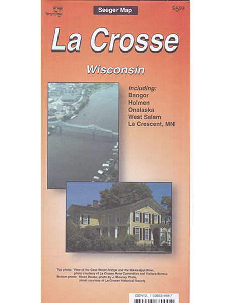 LaCrosse Wisconsin Map $5.99